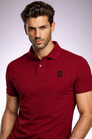 Essential Polo – Burgundy
