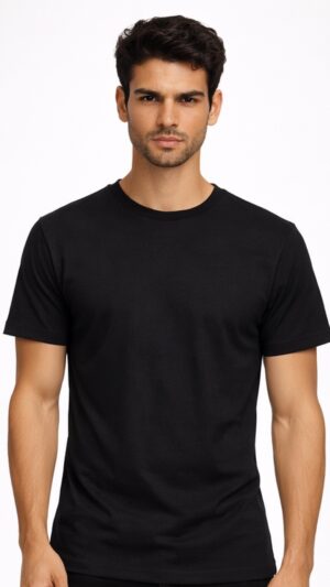 Essential Tee – Midnight Black