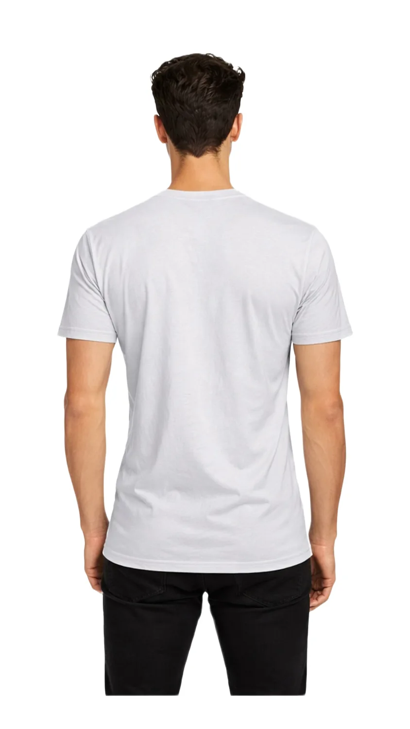 GLAMOR Essential Tee Silver Grey Back View